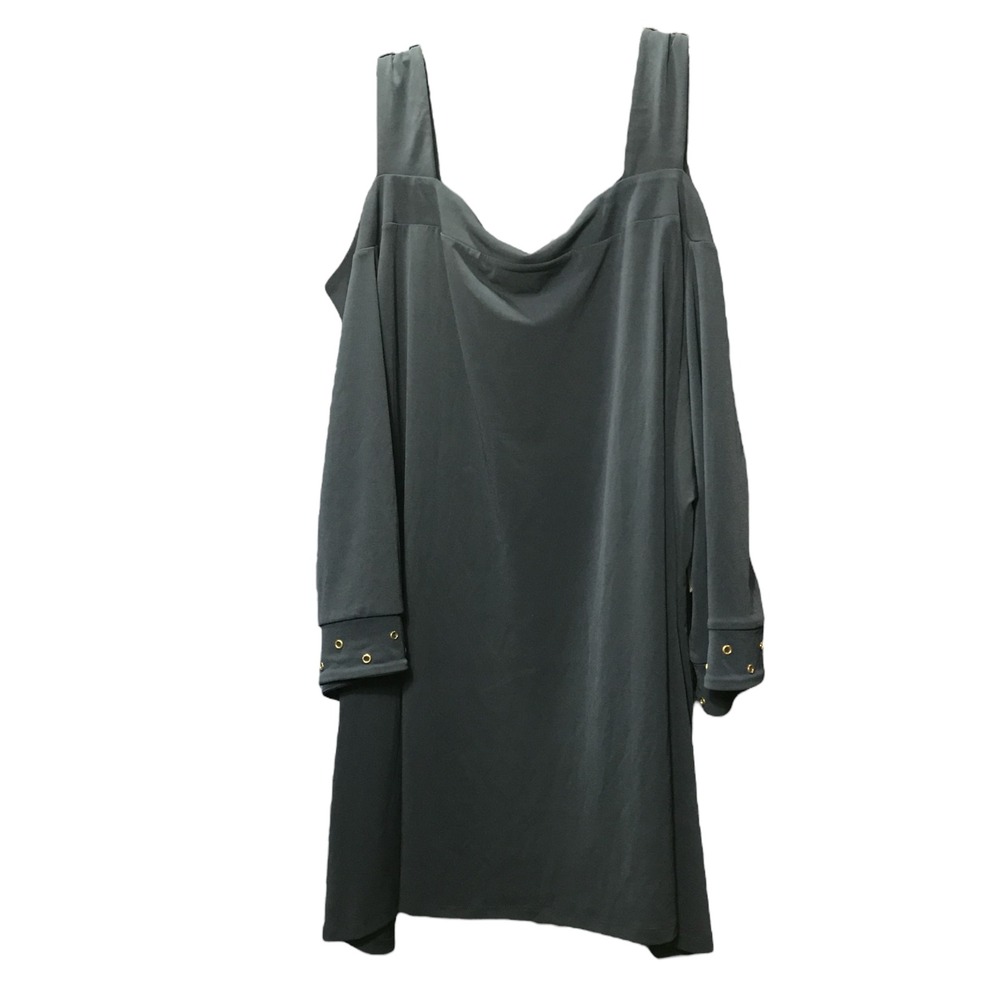 Catherine's Navy Blue Open Shoulder 3/4‎ Length Sleeve